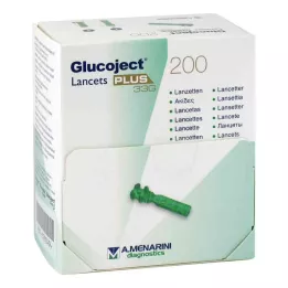 GLUCOJECT Lándzsák PLUS 33 G, 200 db