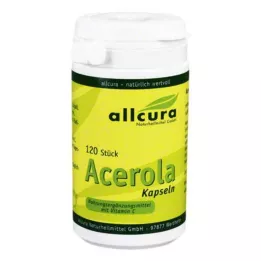 ACEROLA KAPSELN természetes C-vitamin, 120 db