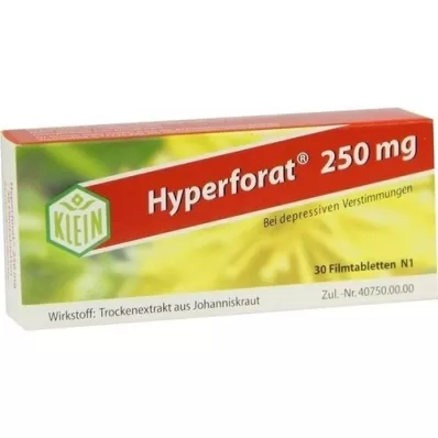 HYPERFORAT 250 mg filmtabletta, 30 db