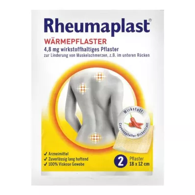RHEUMAPLAST 4,8 mg hatóanyagot tartalmazó tapasz, 2 db