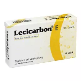 LECICARBON E CO2 Laxans felnőtt kúp, 10 db