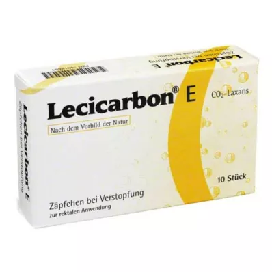 LECICARBON E CO2 Laxans felnőtt kúp, 10 db