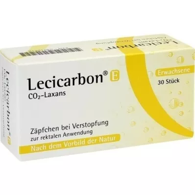 LECICARBON E CO2 Laxans felnőtt kúp, 30 db