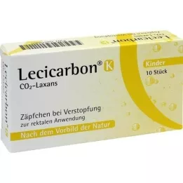 LECICARBON K CO2 Laxans gyermek kúp, 10 db