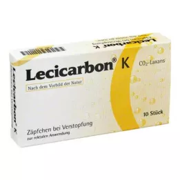 LECICARBON K CO2 Laxans gyermek kúp, 10 db
