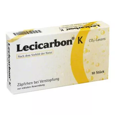 LECICARBON K CO2 Laxans gyermek kúp, 10 db