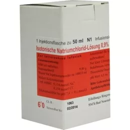 ISOTONISCHE 0,9%-os NaCl-oldat Eifelfango, 50 ml