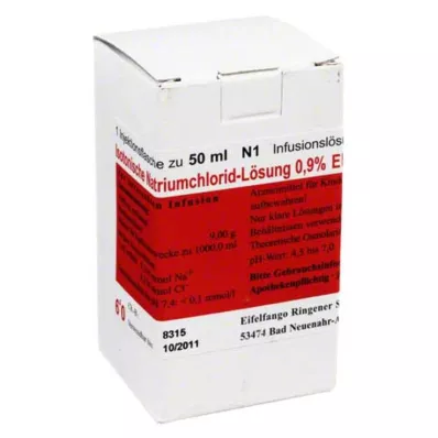 ISOTONISCHE 0,9%-os NaCl-oldat Eifelfango, 50 ml