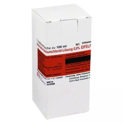 ISOTONISCHE 0,9%-os NaCl oldat Eifelfango, 100 ml ISOTONISCHE 0,9%-os NaCl oldat Eifelfango, 100 ml