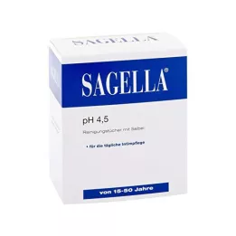 SAGELLA Tisztítótörlőkendő, 10 db
