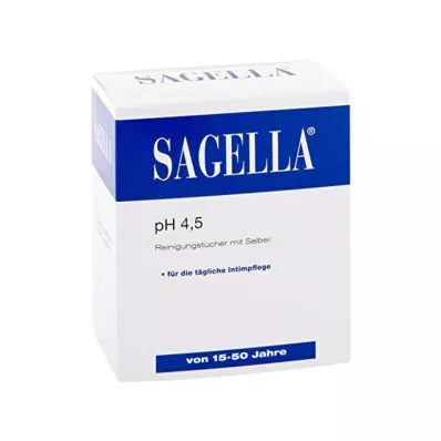 SAGELLA Tisztítótörlőkendő, 10 db SAGELLA Tisztítótörlőkendő, 10 db