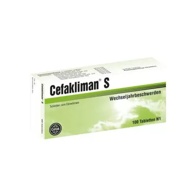 CEFAKLIMAN S tabletta, 100 db CEFAKLIMAN S tabletta, 100 db