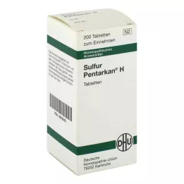 SULFUR PENTARKAN H tabletta, 200 db