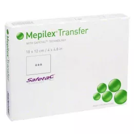 MEPILEX 10x12 cm-es habszivacs kötszer, steril, 5 db