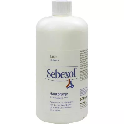 SEBEXOL Alapkészítmény alapemulzió, 500 ml