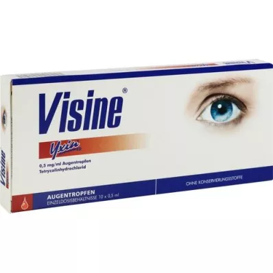 VISINE Yxin ED Egyszeri adagolású pipetták, 10X0,5 ml