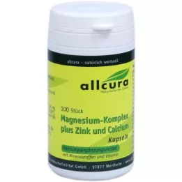 MAGNESIUM KOMPLEX m.Zink+Kalcium kapszula, 100 kapszula