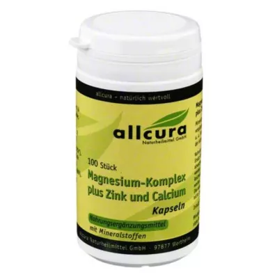 MAGNESIUM KOMPLEX m.Zink+Kalcium kapszula, 100 kapszula MAGNESIUM KOMPLEX m.Zink+Kalcium kapszula, 100 kapszula