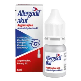 ALLERGODIL akut szemcsepp, 6 ml