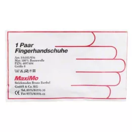 HANDSCHUHE 8-as pamut méret, 2 db