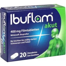 IBUFLAM akut 400 mg filmtabletta, 20 db