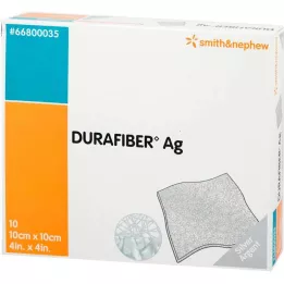 DURAFIBER Ag 10x10 cm-es kötszer, 10 db