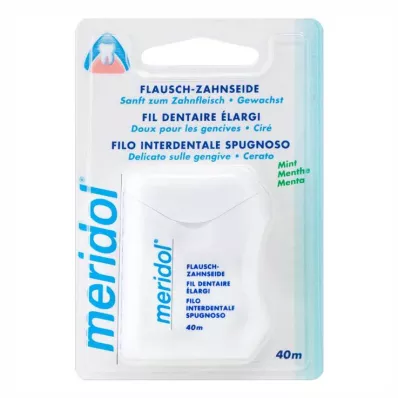 MERIDOL Fogselyem fogselyem viaszolt, 40 m
