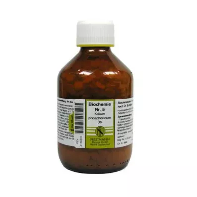 BIOCHEMIE 5 Kalium phosphoricum D 6 tabletta, 1000 db BIOCHEMIE 5 Kalium phosphoricum D 6 tabletta, 1000 db