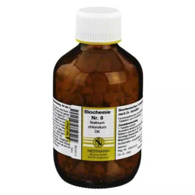BIOCHEMIE 8 Natrium chloratum D 6 tabletta, 1000 db BIOCHEMIE 8 Natrium chloratum D 6 tabletta, 1000 db