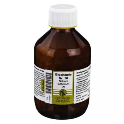 BIOCHEMIE 10 Natrium sulphuricum D 6 tabletta, 1000 db