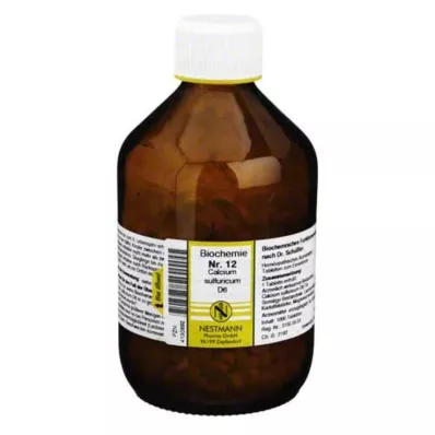 BIOCHEMIE 12 Calcium sulphuricum D 6 tabletta, 1000 db