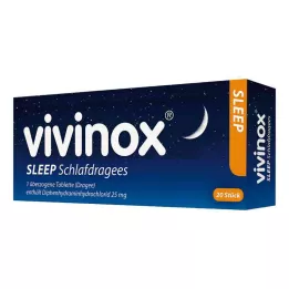 VIVINOX Sleep Sleep tabletta bevont tabletta, 20 db