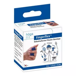FINGERFLEX 2,5 cmx4,5 m kék latexmentes, 1 db