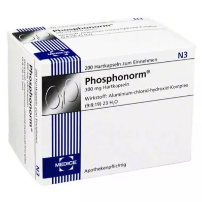 PHOSPHONORM Kemény kapszula, 200 db