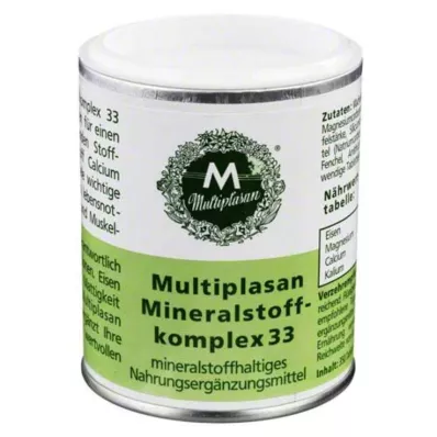 MULTIPLASAN Ásványi komplex 33 tabletta, 350 db