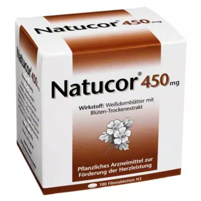 NATUCOR 450 mg filmtabletta, 100 db NATUCOR 450 mg filmtabletta, 100 db
