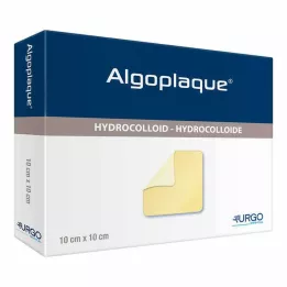 ALGOPLAQUE 10x10 cm-es rugalmas hidrokolloid kötszer, 10 db