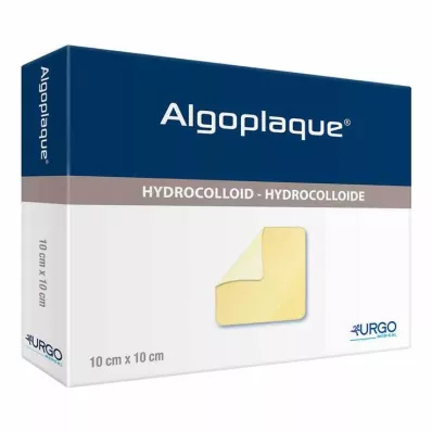 ALGOPLAQUE 10x10 cm-es rugalmas hidrokolloid kötszer, 10 db ALGOPLAQUE 10x10 cm-es rugalmas hidrokolloid kötszer, 10 db