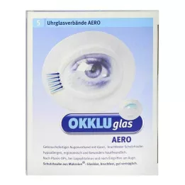 OKKLUGLAS Aero óraüveg kötszer, 5 db