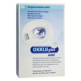 OKKLUGLAS Aero óraüveg kötszer, 20 db