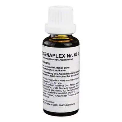 Regenaplex No.65 b csepp, 30 ml Regenaplex No.65 b csepp, 30 ml