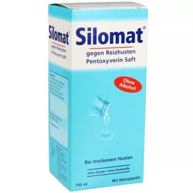 SILOMAT ingerlékeny köhögés ellen Pentoxyverin juice, 100 ml