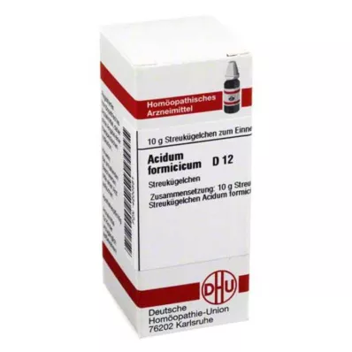 ACIDUM FORMICICUM D 12 gömböcske, 10 g ACIDUM FORMICICUM D 12 gömböcske, 10 g