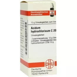 ACIDUM HYDROCHLORICUM C 200 golyócskák, 10 g