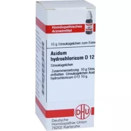 ACIDUM HYDROCHLORICUM D 12 gömböcske, 10 g