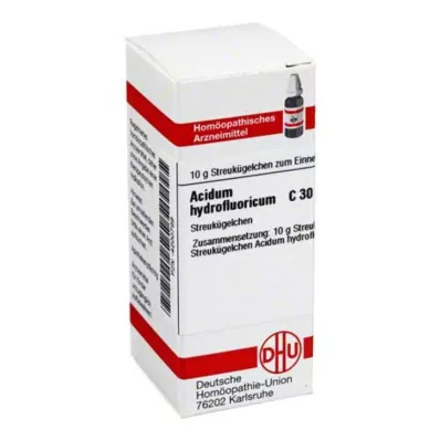 ACIDUM HYDROFLUORICUM C 30 gömböcskék, 10 g ACIDUM HYDROFLUORICUM C 30 gömböcskék, 10 g