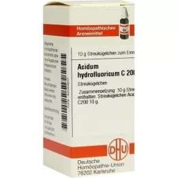 ACIDUM HYDROFLUORICUM C 200 golyócskák, 10 g