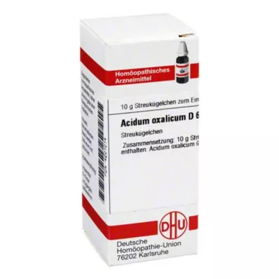 DHU Acidum oxalicum D 6 gömböcskék, 10 g