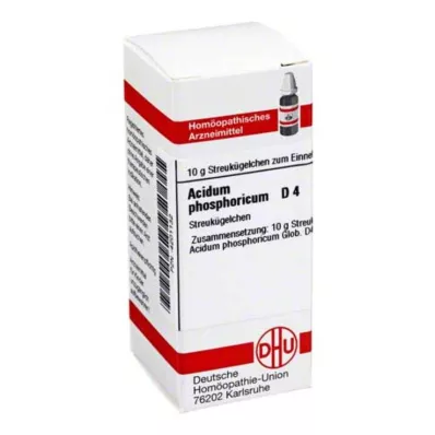 DHU Acidum phosphoricum D 4 gömböcskék, 10 g DHU Acidum phosphoricum D 4 gömböcskék, 10 g
