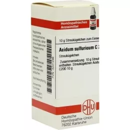 ACIDUM SULFURICUM C 200 golyócskák, 10 g